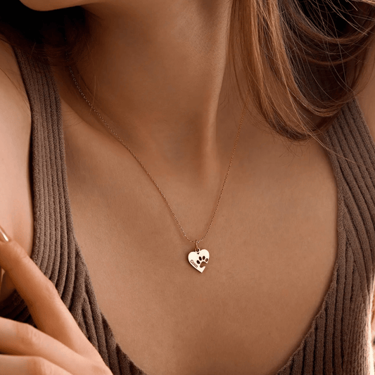 Personalizuotas letenėlės ir širdelės vėrinys su vardu
